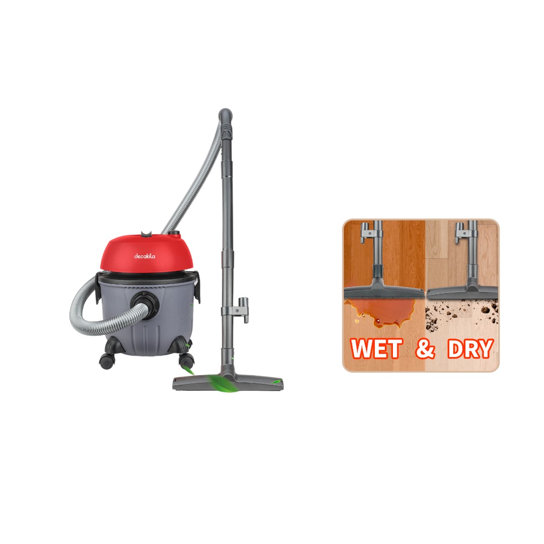 Dekacila 1200W 15L Professional Wet & Dry Vacuum Cleaner