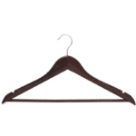 Walnut Non-Slip Wooden Suits Hangers