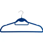 Velvet Coated Hanger Navy 45cm