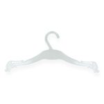 Children's Cloths Hanger Transparent (Pack of 12)