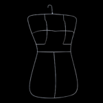 Body Shape Bikini Swimsuit Hanger