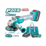 BL 20VX2BX1C مجموعة صاروخ عالبطارية+طقم ديسك شنطة قماش