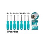 7PCS (6-12MM) طقم مفكات عزق