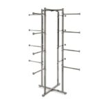 4 Way Folding Lingerie Rack With 16 Round Arms