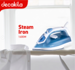 1600W Electric Iron Steam with Ceramic Coated Soleplate - Image 3