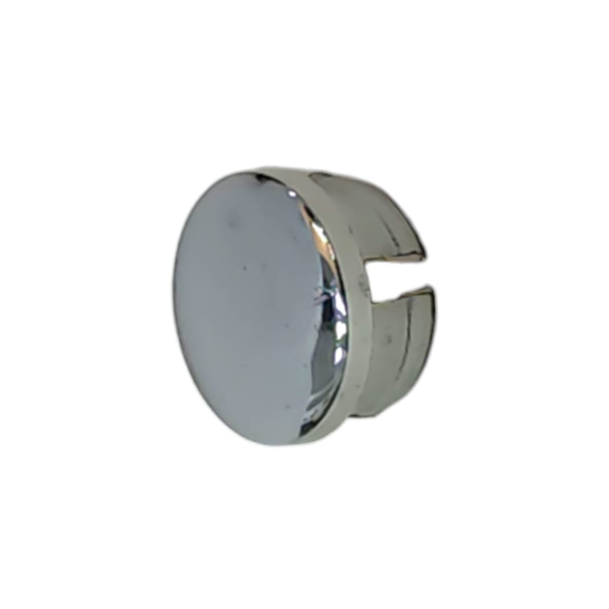 Chrome Plug-in Ends for 25mm Chrome Tube Rail - Image 1