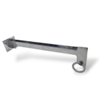 Wood Shelf Bracket for Slat Wall Plus Support Arm for 25mm Diameter Tube