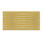 Glossy Cream Slat-Wall With 7 Grooves