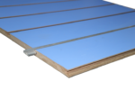 Blue Slat-Wall With 7 Grooves - Image 2