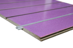 Glossy Mauve Slat-Wall With 7 Grooves - Image 2