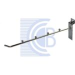 Slat-Wall Hook - Chrome With Ball