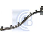 Wavy Display Arm For Slat-Wall With Ball