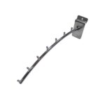 Display Arm For Slat-Wall With Pins