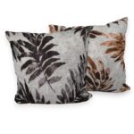 Leaf Print Cushion