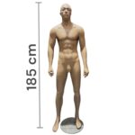 Jack & Jones Handy dark Brown matt male mannequin - Image 2