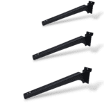 Wood Shelf Bracket for Slat Wall - Black
