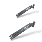 Double Wood Shelf Bracket for Double Slot Channel