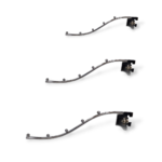 Wavy Display Arm With Ball For Slotted Channel