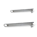 Slotted Channel Support Arm for 25mm Diameter Tube - 25 cm - 30cm