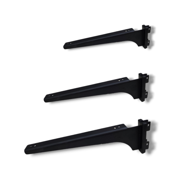 Wood Shelf Bracket for Double Slot Channel