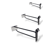 Single Prong With Over Arm For Grid Mesh Panels