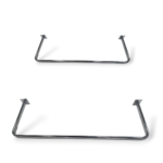 60/90cm Side Hanging D Rail for Wall