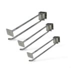 Single Prong Hook For Rectangular Crossbar With Overarm Sticker Price Tag - 20/25/30cm