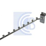 Water Fall Display Arm For Slat-Wall With Ball