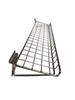 Chrome Wire Shelf for Slatwall - W60 x D15cm - Image 4