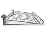 Chrome Wire Shelf for Slatwall - W30 x D30cm - Image 3