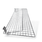 Chrome Flat Wire Shelf for Slatwall - W80 x D30cm