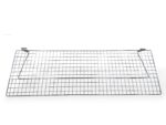 Chrome Flat Wire Shelf for Slatwall - W100 x D30cm - Image 2