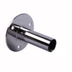 Long Wall Bracket for Chrome Tube Rail