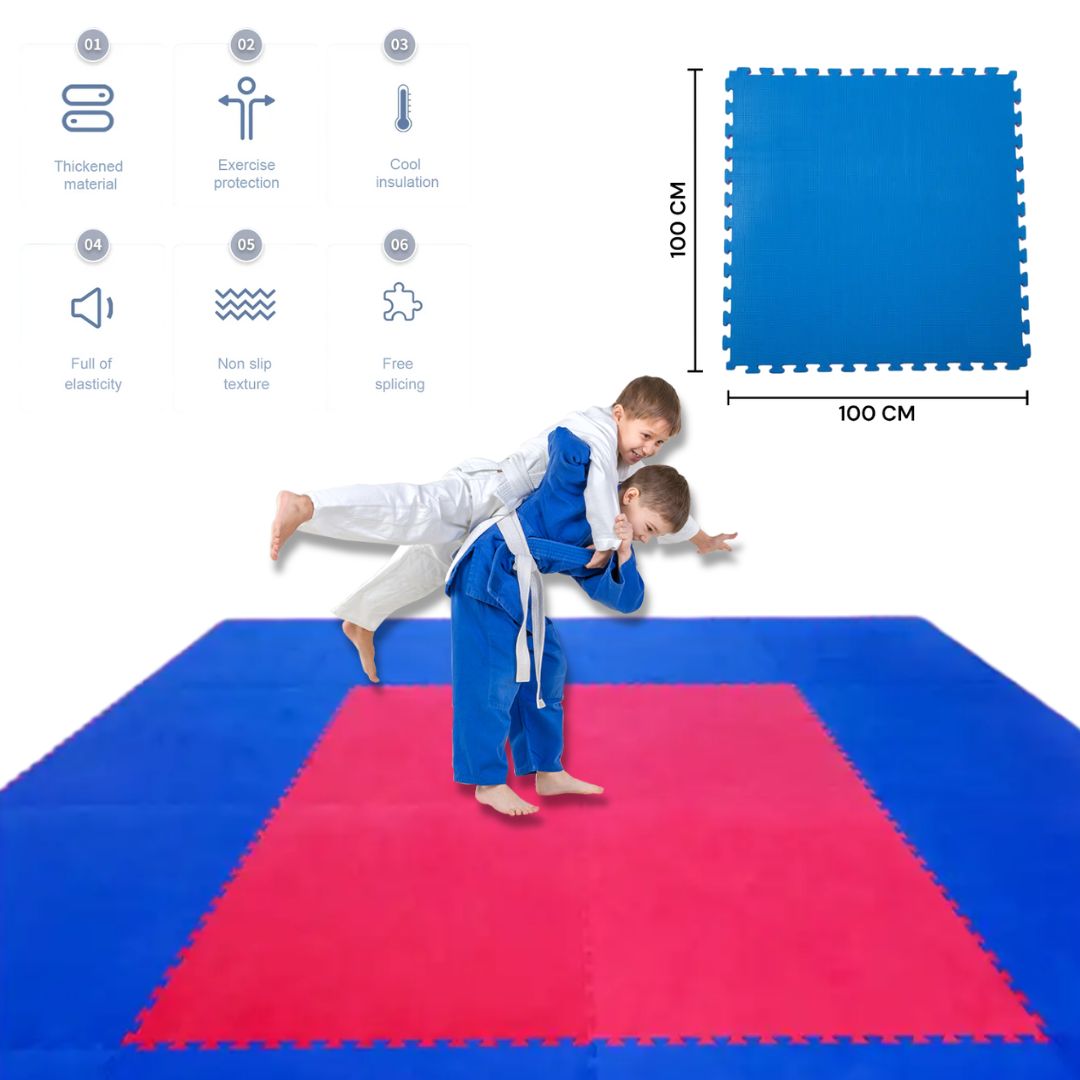 Pro Taekwondo Martial Arts Mats 20 mm x 1x1 Meter