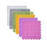 Interlocking Vinyl PVC Drainage Floor Tiles Mat (Pack of 11)