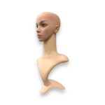 Realistic Female Mannequin Head with Shoulders