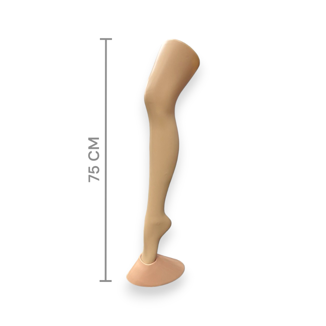 Realistic Mannequin Leg for Showcasing Tights and Legwear
