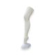 White Mannequin leg for showcasing tights and legwear