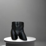 Black Hight Waist Mannequin for Underwear Display