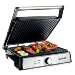 2000W Stainless Steel Conatact Grill With Temperature Regulator