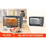 1600WX38L 38L High-Quality Adjustable Power Level Oven With Fan - Image 3