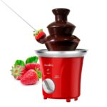 70W 3 Tiers electric Stainless Steel Chocolate Fountain