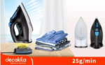2300W Electric Iron Steam with Ceramic Coated Soleplate - Image 2