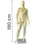 cracking Beige Gold mannequins Full-Body - Image 2