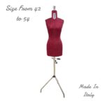 Professional tailoring man mannequin bust in adjustable sizes (LASTS FOREVER)
