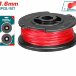 2PCS 5Mx1.5MM طقم بكرة خيط مكنة غازون